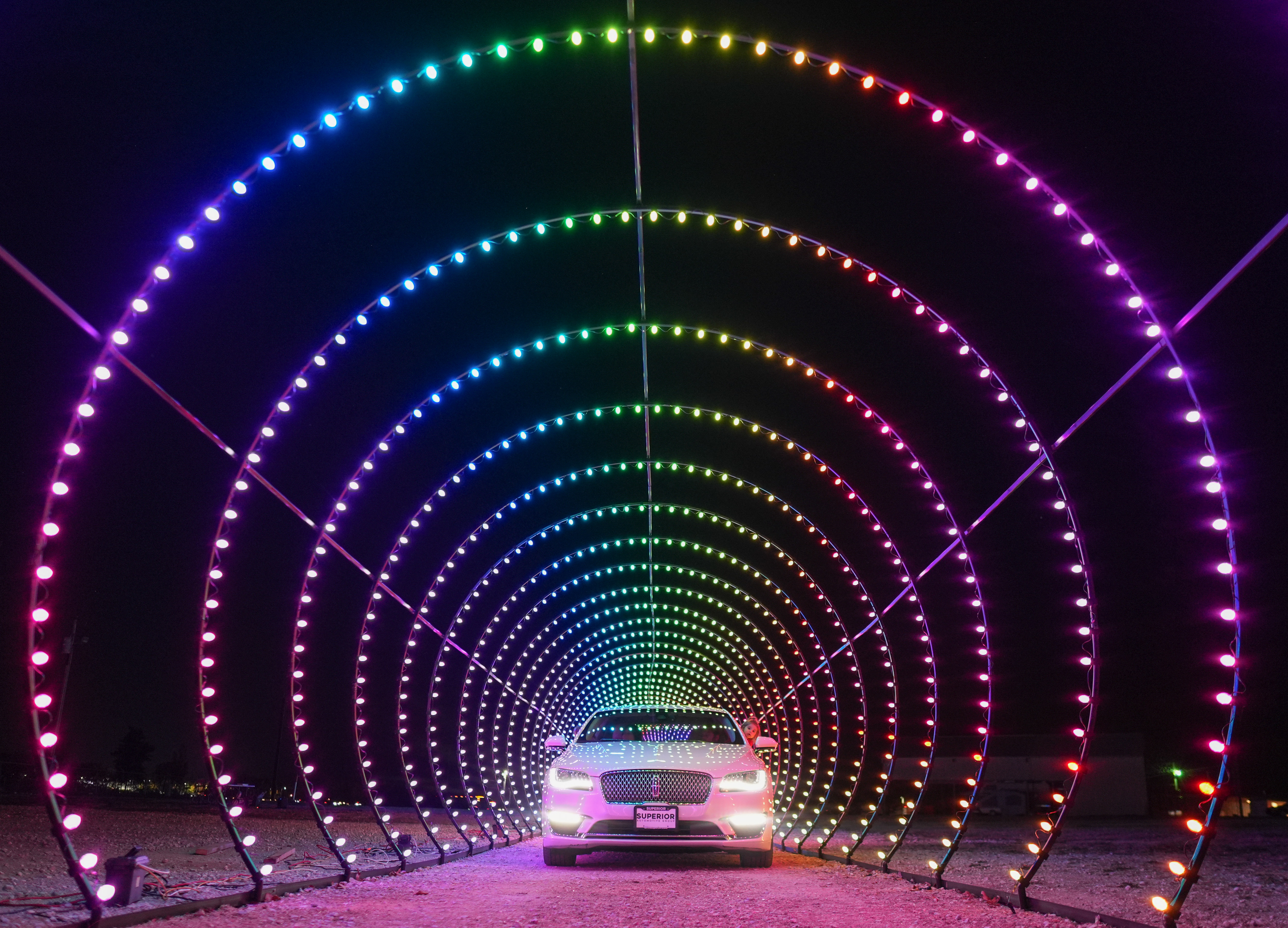 LED light tunnel